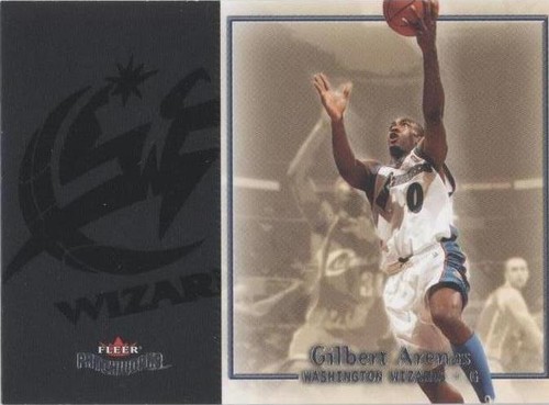2003-04 Fleer Patchworks - Gilbert Arenas #88