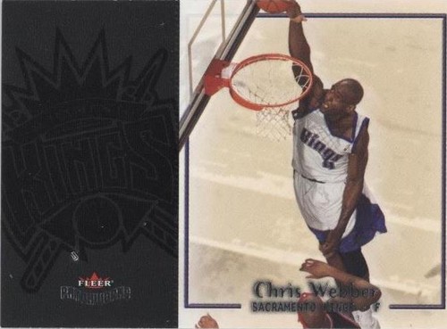 2003-04 Fleer Patchworks - Chris Webber #75