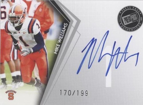 2010 Press Pass Mike Williams #PPS-MW