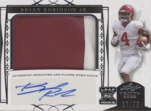 2022 Leaf Trinity Brian Robinson Jr. #PA-BRJ