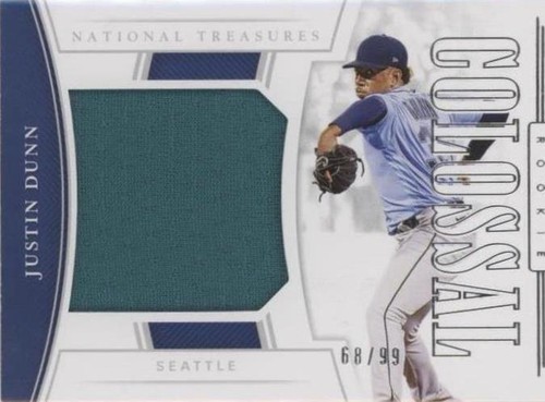 2020 Panini National Treasures - Justin Dunn #RCM-JD