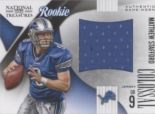 2009 Playoff National Treasures Matthew Stafford #2