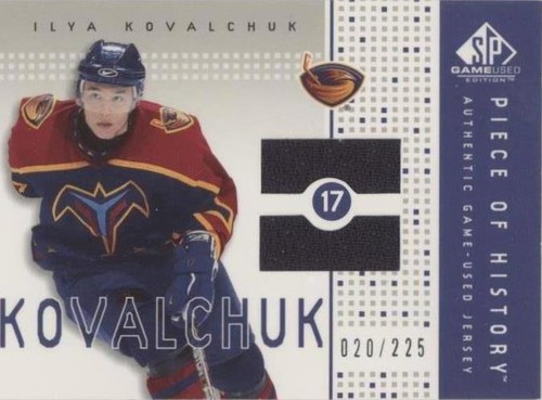 2002-03 SP Game Used - Ilya Kovalchuk #PH-KK