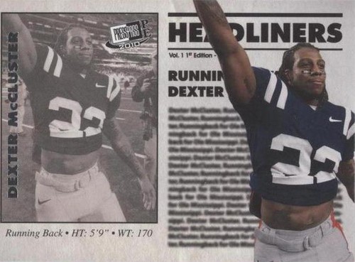 2010 Press Pass Portrait Edition Dexter McCluster #HL-25