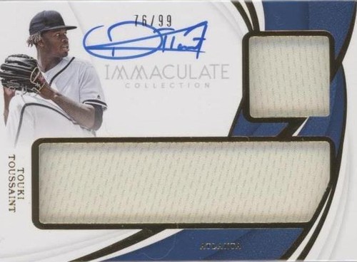 2019 Panini Immaculate Collection - Touki Toussaint #D-TT