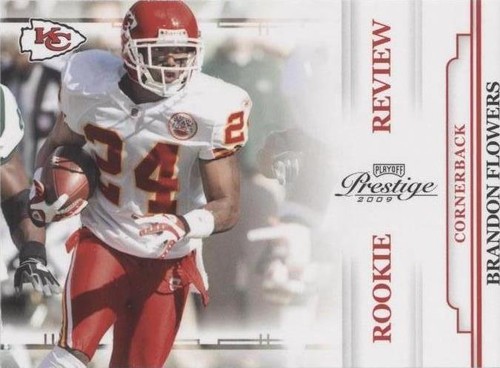 2009 Playoff Prestige Brandon Flowers #3