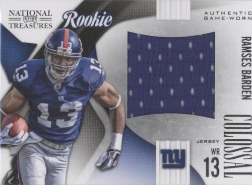 2009 Playoff National Treasures Ramses Barden #27