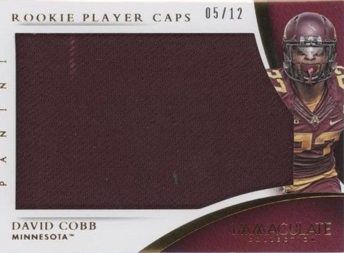 2015 Panini Immaculate Collection Collegiate David Cobb #18