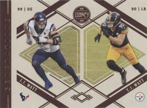 2021 Panini Legacy J.J. Watt T.J. Watt #G-2