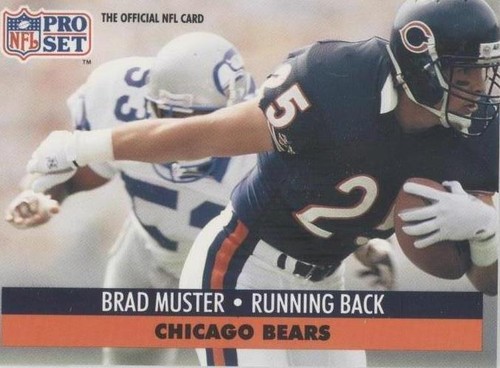 1991 Pro Set Brad Muster #105