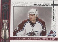 2003-04 Pacific Quest for the Cup - Milan Hejduk #24