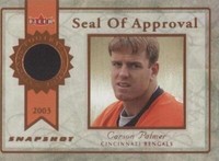 2003 Fleer Snapshot Carson Palmer #SA-CP