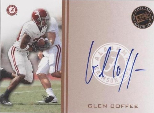2009 Press Pass Glen Coffee #PPS - GC