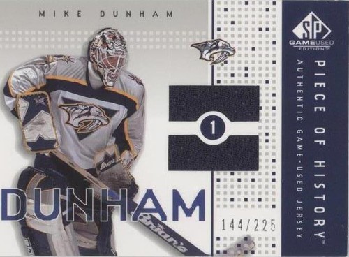 2002-03 SP Game Used - Mike Dunham #PH-DU