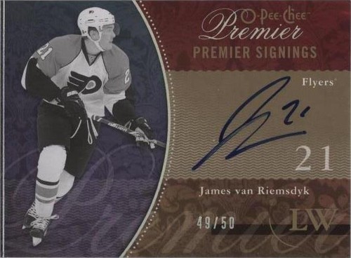 2009-10 O-Pee-Chee Premier - James van Riemsdyk #PS-VA