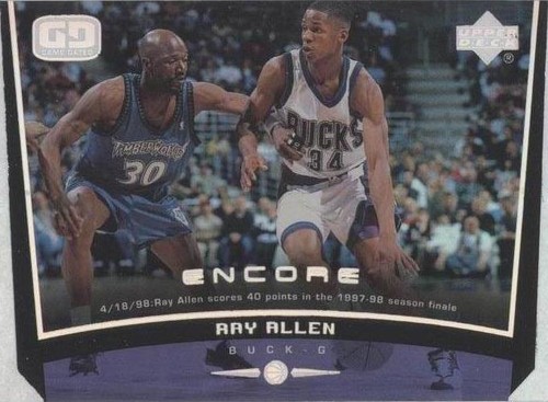 1998-99 Upper Deck Encore - Ray Allen #46