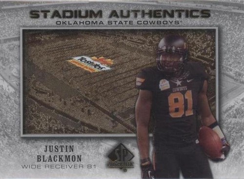 2012 SP Authentic Justin Blackmon #SAB-JB