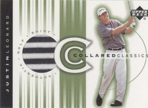2003 Upper Deck - Justin Leonard #CC-JL