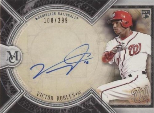 2018 Topps Museum Collection - Victor Robles #AA-VR