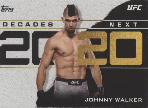 2020 Topps UFC - Johnny Walker #DN-3