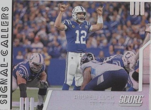 2019 Score Andrew Luck #SC-17
