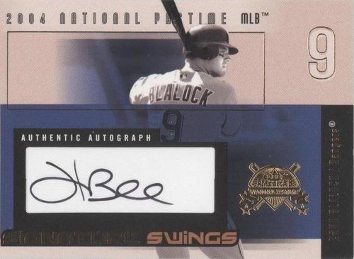 2004 Fleer National Pastime - Hank Blalock #SSA-HB