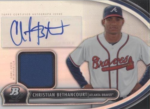 2013 Bowman Platinum - Christian Bethancourt #AR-CB