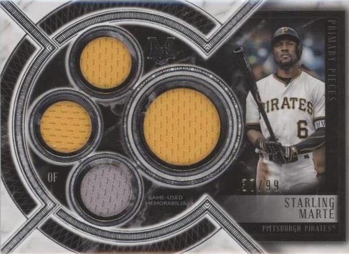 2018 Topps Museum Collection - Starling Marte #SPQR-SMA