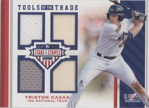 2017 Panini USA Baseball Stars & Stripes - Triston Casas #44