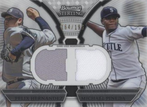 2011 Bowman Sterling - Félix Hernández Michael Pineda #DRB-HP