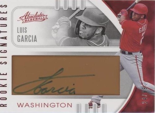 2021 Panini Absolute - Luis Garcia #162