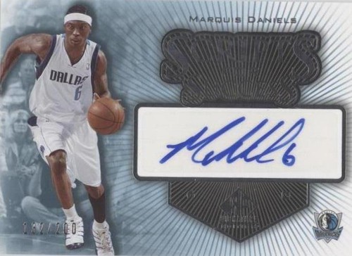 2005-06 SP Signature Edition - Marquis Daniels #SS-MD