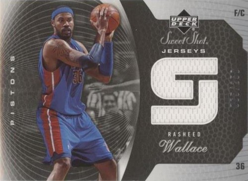 2005-06 Upper Deck Sweet Shot - Rasheed Wallace #SSJ-RW