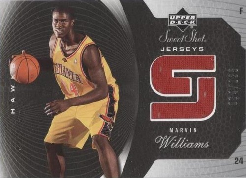 2005-06 Upper Deck Sweet Shot - Marvin Williams #SSJ-MW