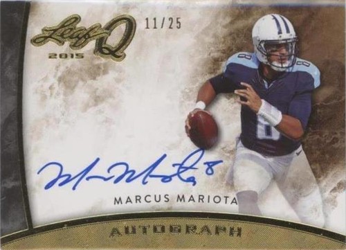 2015 Leaf Q Marcus Mariota #A-MM1