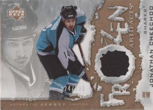 2007-08 Upper Deck Artifacts - Jonathan Cheechoo #FA-JC