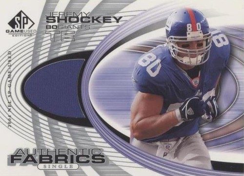 2004 SP Game Used Edition Jeremy Shockey #AF-JS