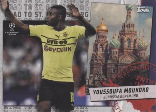 2021-22 Topps UCL Collection Youssoufa Moukoko #RSP-13