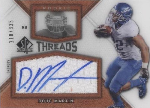2012 SP Authentic Doug Martin #RT-DM