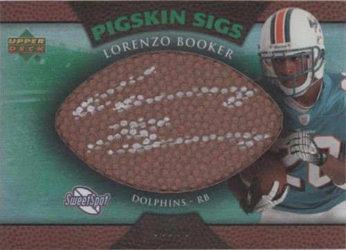 2007 NFL Sweet Spot Lorenzo Booker #SSPS-LB