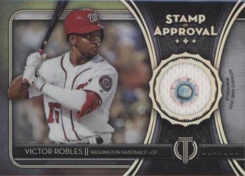 2020 Topps Tribute - Victor Robles #SOA-VR