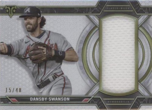 2021 Topps Triple Threads - Dansby Swanson #SJR-DSW