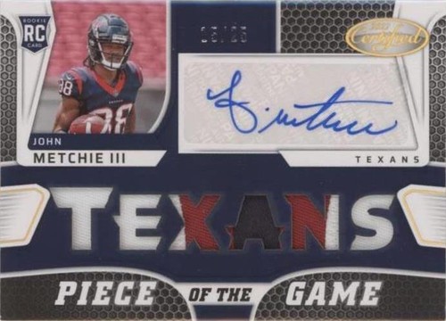 2022 Panini Certified John Metchie III #PGS-JM
