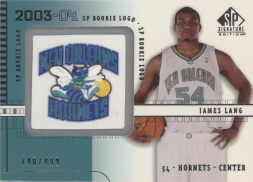 2003-04 SP Signature Edition - James Lang #125