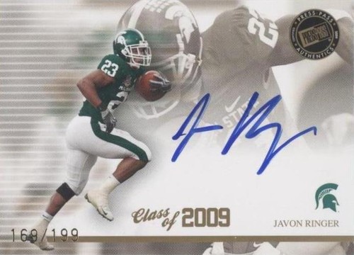 2009 Press Pass Signature Edition Javon Ringer #CL-JR
