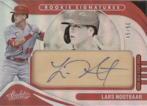 Lars Nootbaar - Rated Rookie - 2022 Donruss - St Louis Cardinals