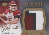 2011 Upper Deck Exquisite Collection Ryan Mallett #142