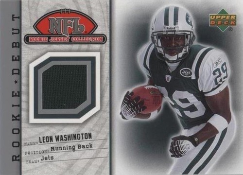 2006 Upper Deck Rookie Debut Leon Washington #92TE