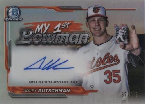2024 Bowman Chrome - Adley Rutschman #1BA-AR