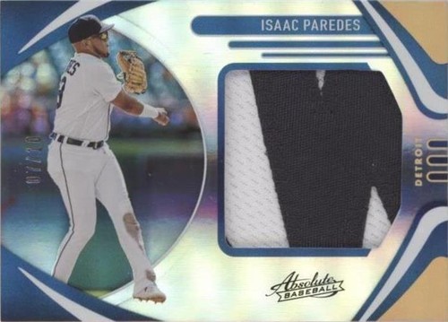 2022 Panini Absolute - Isaac Paredes #P-IP